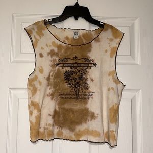 BDG crop tank size large